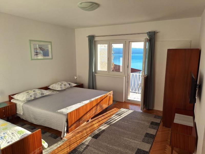 Apartment In Omis With Sea View, Balcony, Air Conditioning, Wi-Fi 外观 照片