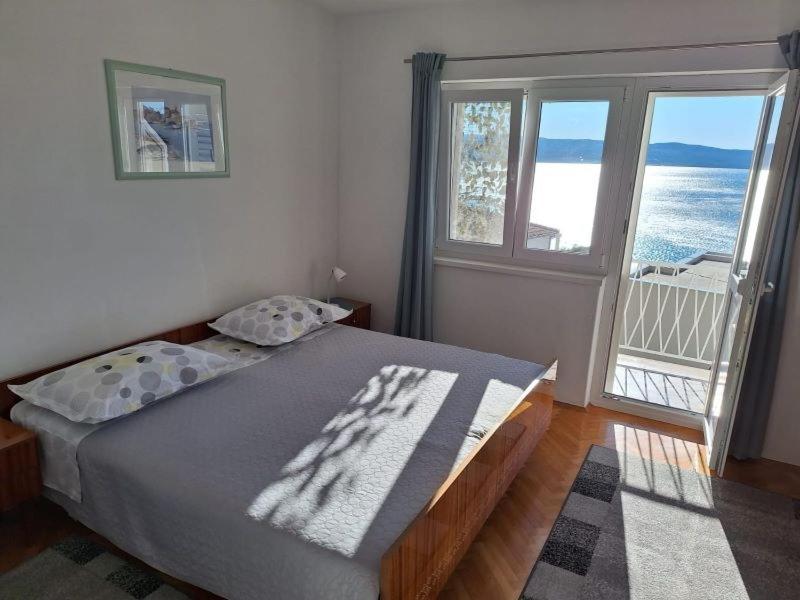 Apartment In Omis With Sea View, Balcony, Air Conditioning, Wi-Fi 外观 照片