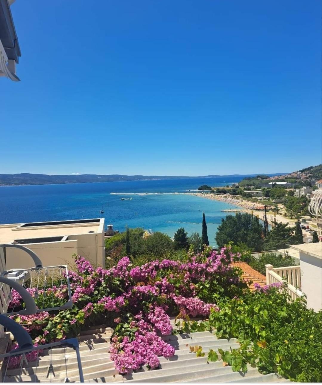 Apartment In Omis With Sea View, Balcony, Air Conditioning, Wi-Fi 外观 照片