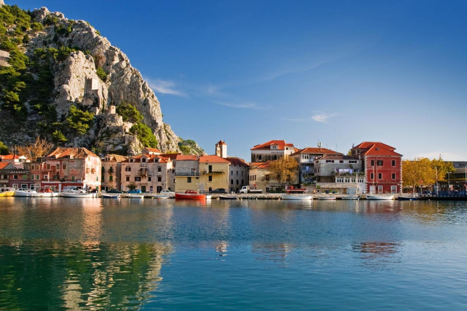 Apartment In Omis With Sea View, Balcony, Air Conditioning, Wi-Fi 外观 照片